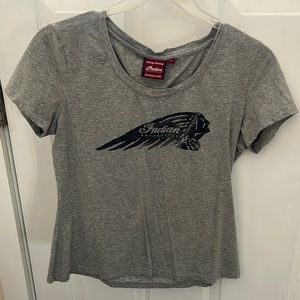 Large womens Indian motorcycle tshirt